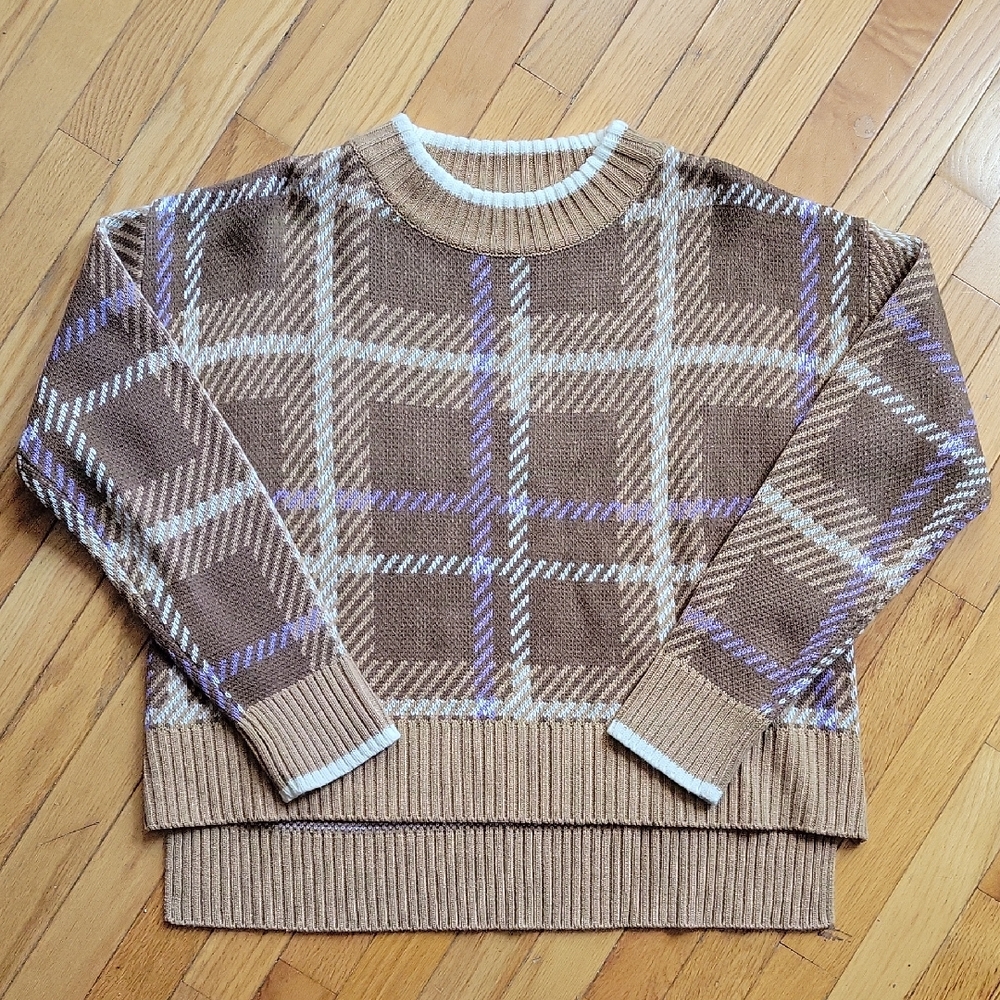 EYEYE Plaid Sweater